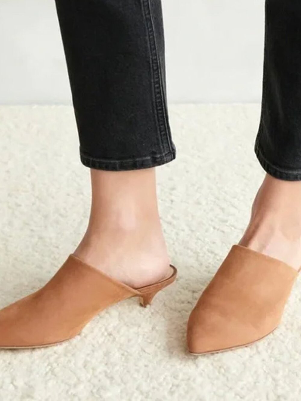 Jenni Kayne Walnut Oiled Leather Mules Size 41 - Picture 2 of 12